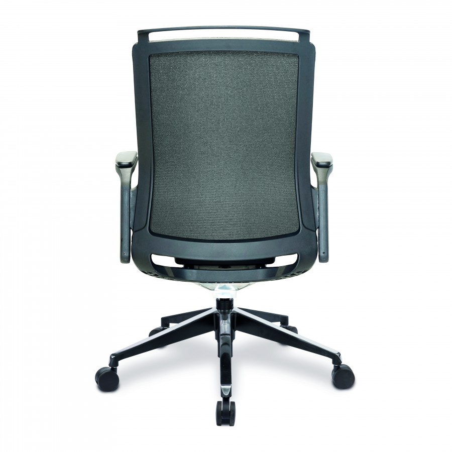 Libra High Back Fabric Manager Chair